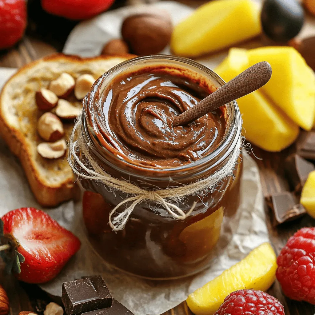 Chocolate Hazelnut Spread einfache Zubereitung und Tipps