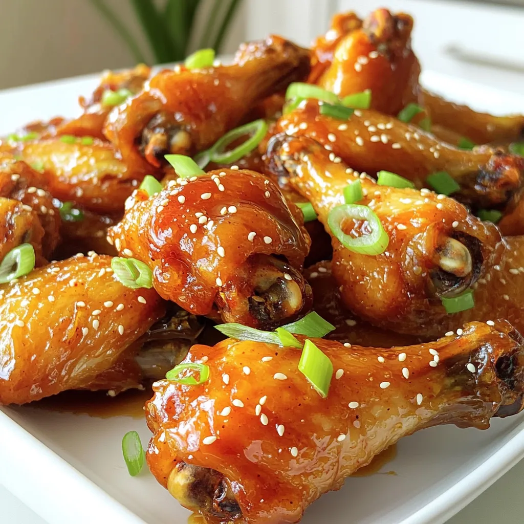 Air Fryer Honey Sriracha Wings Einfache und Schnelle Mahlzeit