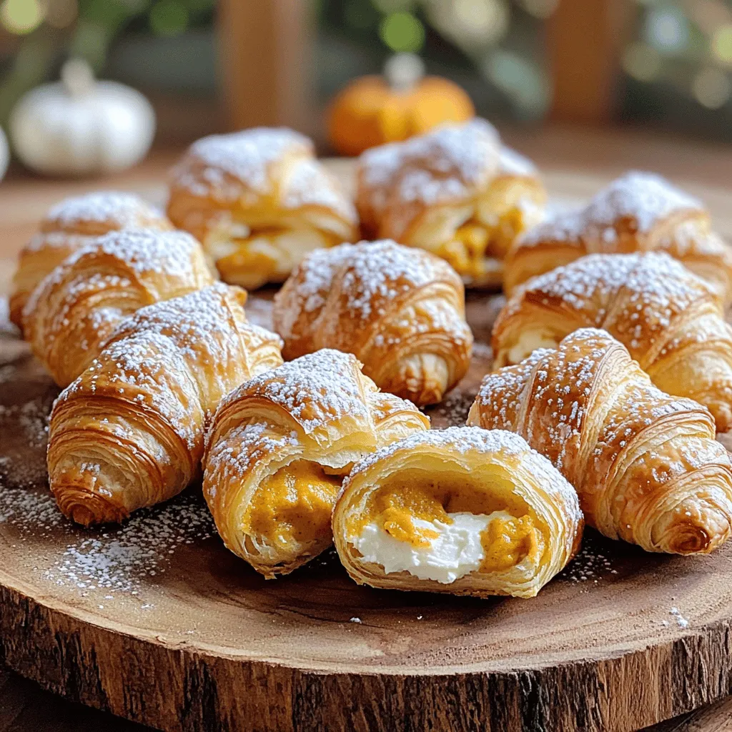 Mini Pumpkin Butter Croissant Donuts Einfach genießen