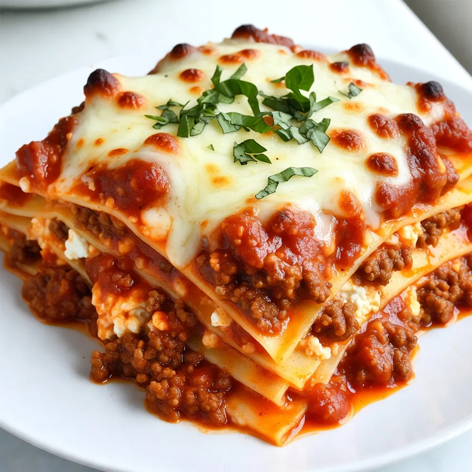 Classic Meat Lasagna Genuss für die ganze Familie