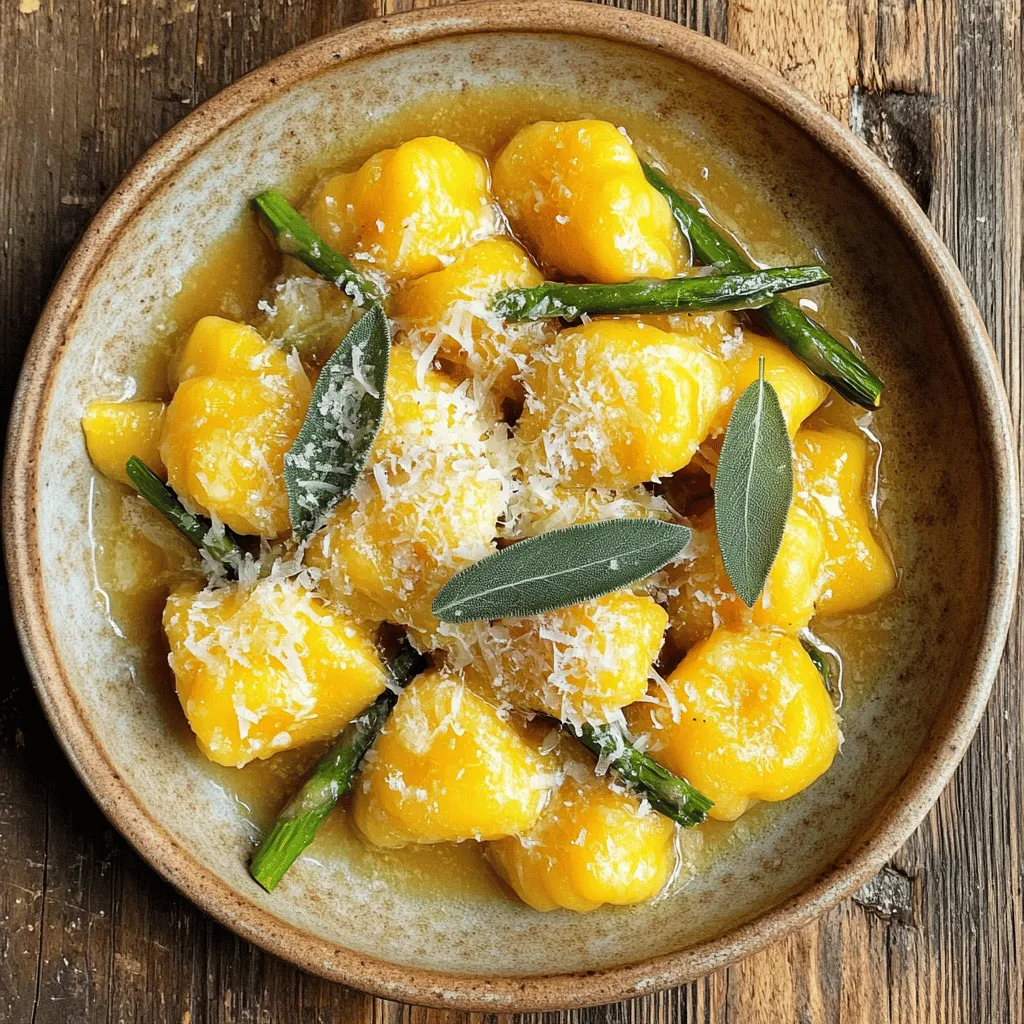 Cozy Butternut Squash Gnocchi mit Salbei Genuss