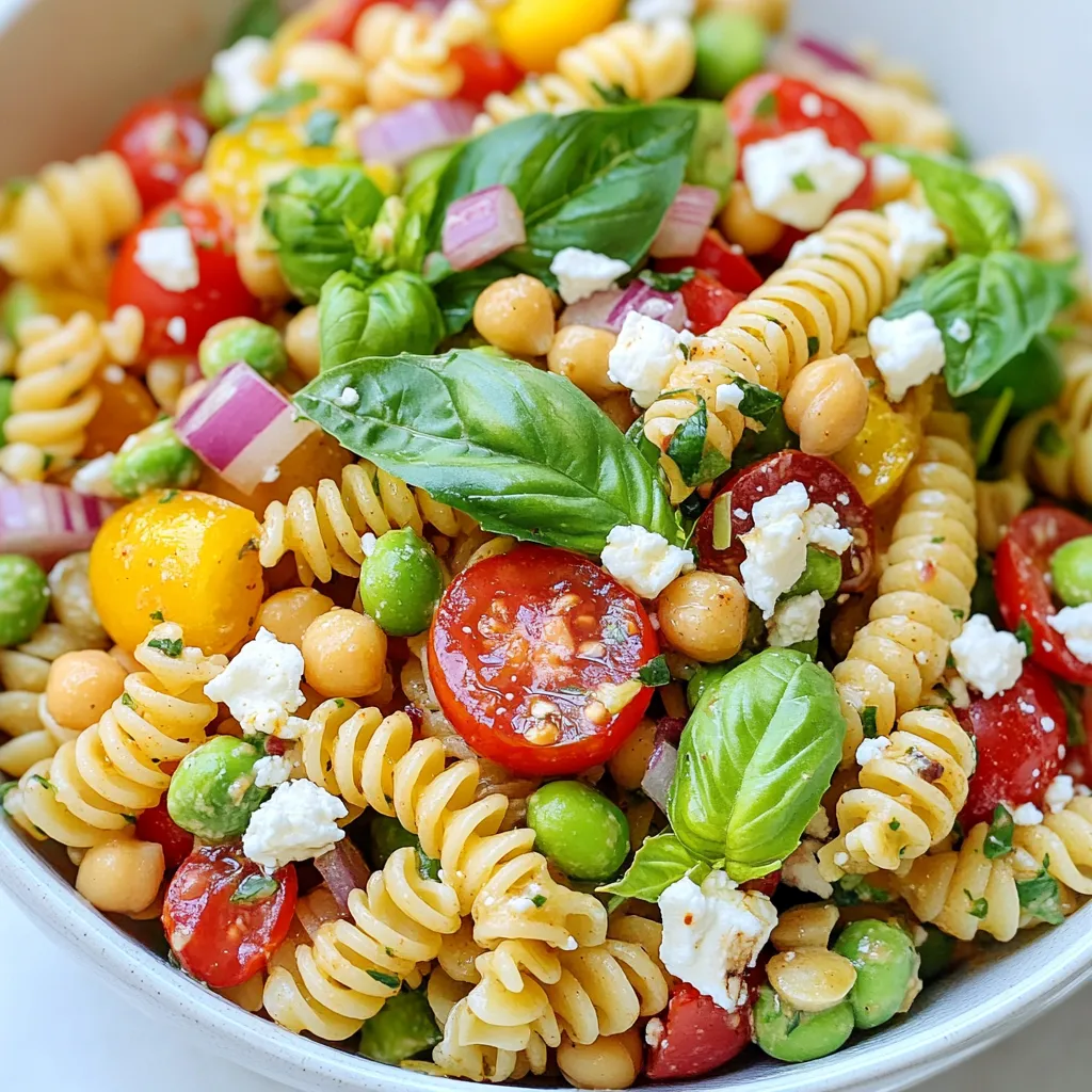Italian High Protein Pasta Salad für einen gesunden Genuss