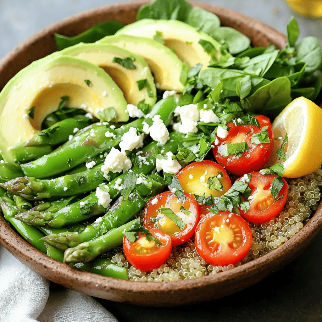 Frühlings Gemüse Power Bowls Mit Frischem Genuss