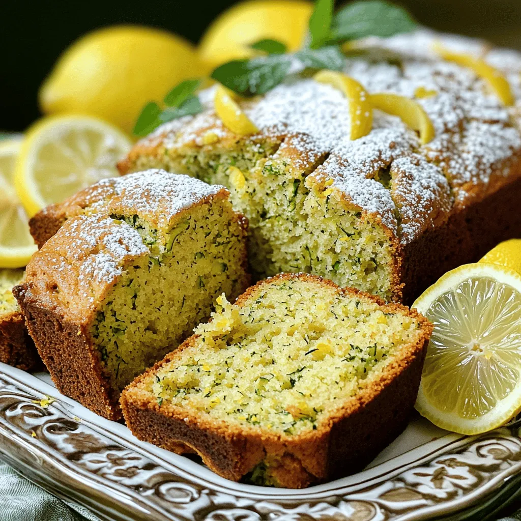 Einfaches Zucchini Brot saftig und lecker backen