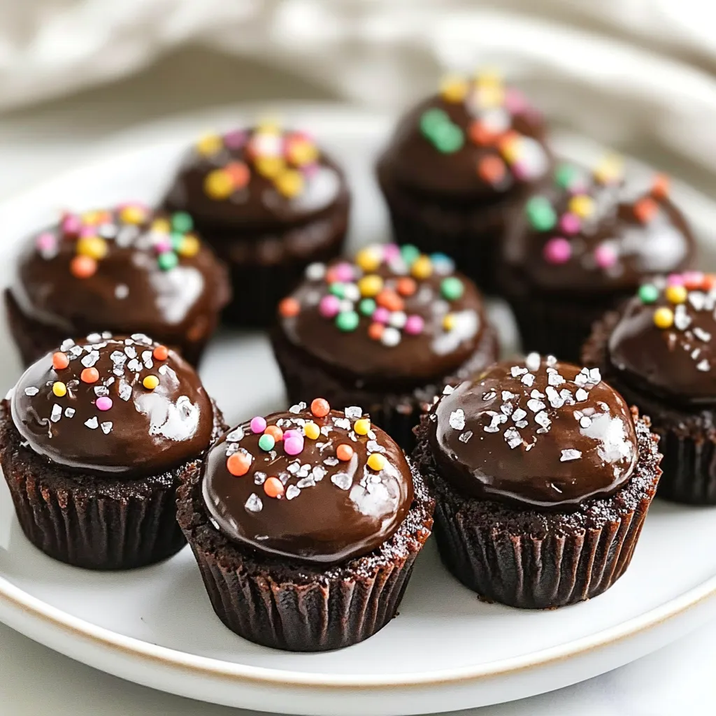 Mini Chocolate Brownie Bites Himmlischer Genuss Pur