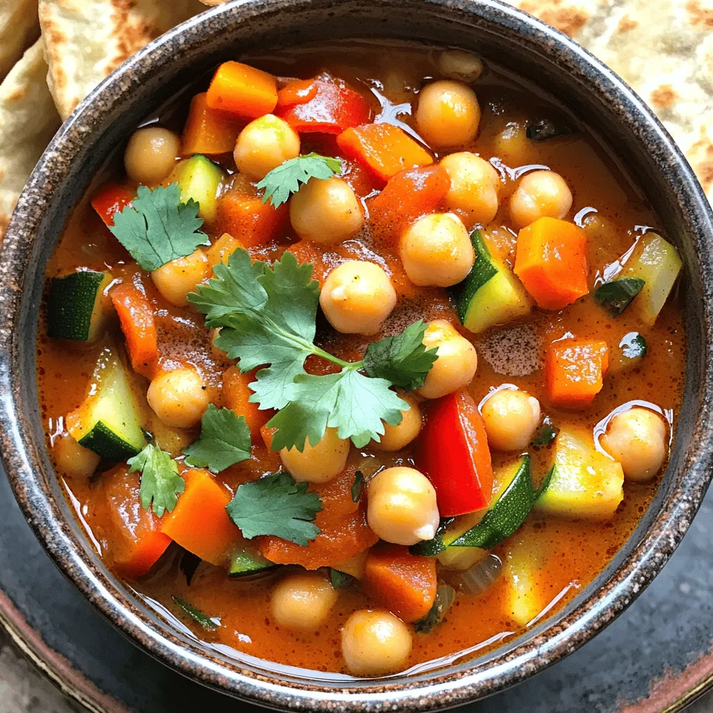 Slow Cooker Moroccan Chickpea Stew Einfach und Lecker