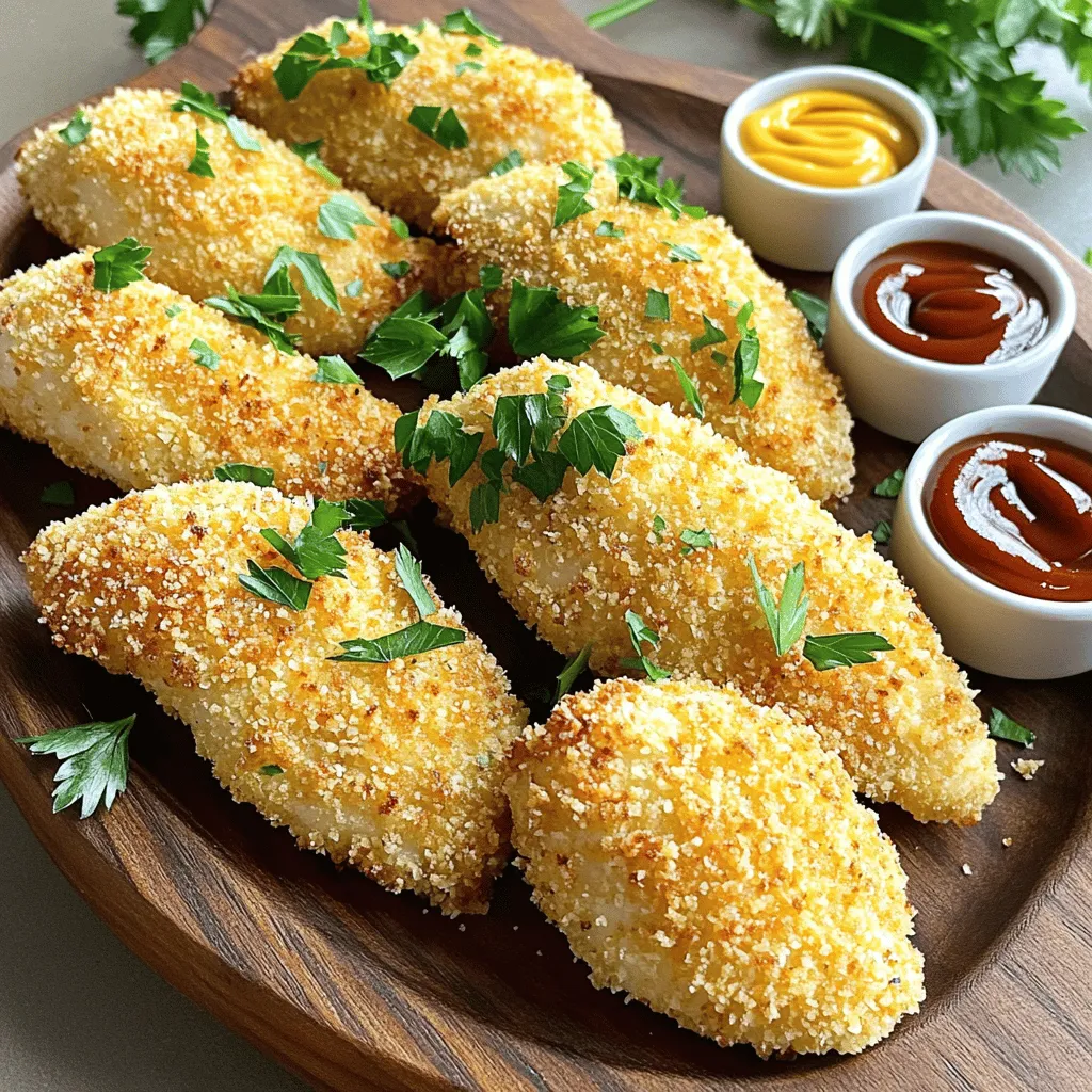Oven-Baked Chicken Tenders Knusprig und Lecker