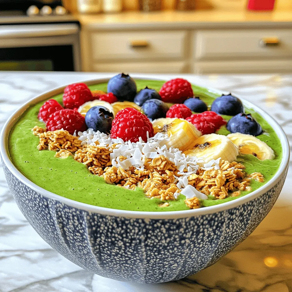 Protein Smoothie Bowl Kraftvoll und Nährstoffreich