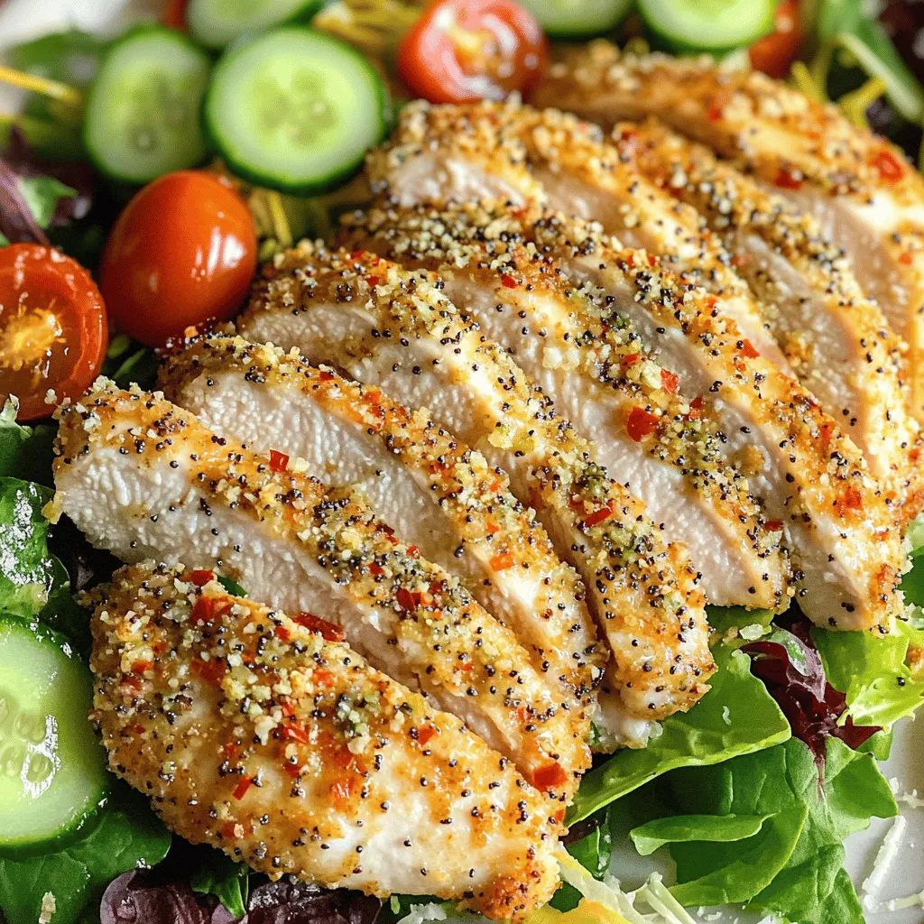 Air Fryer Everything Bagel Chicken Knusprige Köstlichkeit