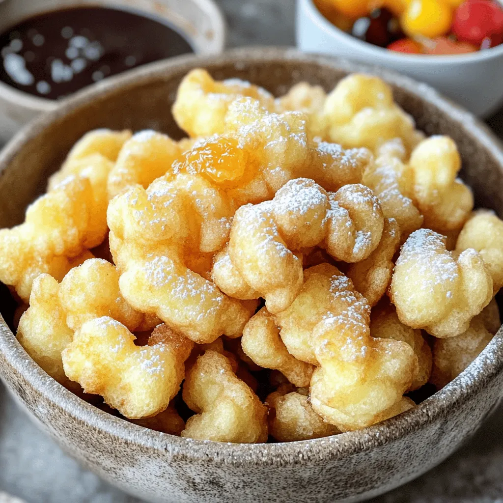 Air Fryer Funnel Cake Bites Einfaches Rezept für Genuss