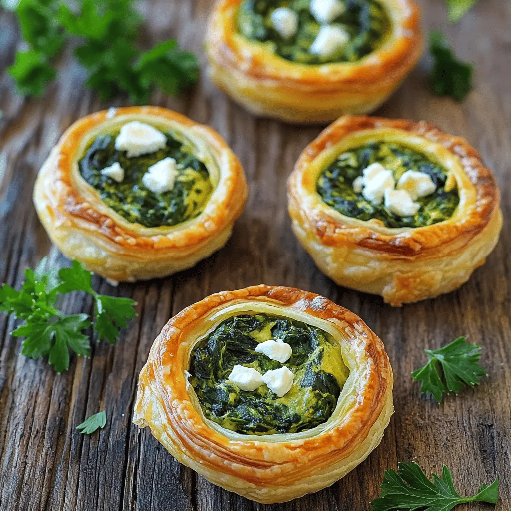 Um köstliche Mini-Quiches mit Spinat und Feta zuzubereiten, brauchst du frische und einfache Zutaten. Du benötigst:
