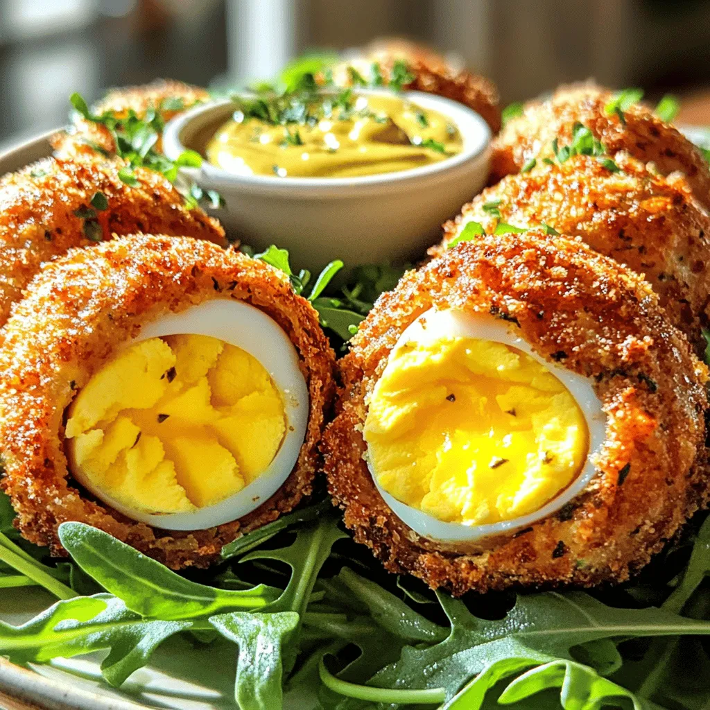 Scotch Eggs Einfaches und Köstliches Rezept