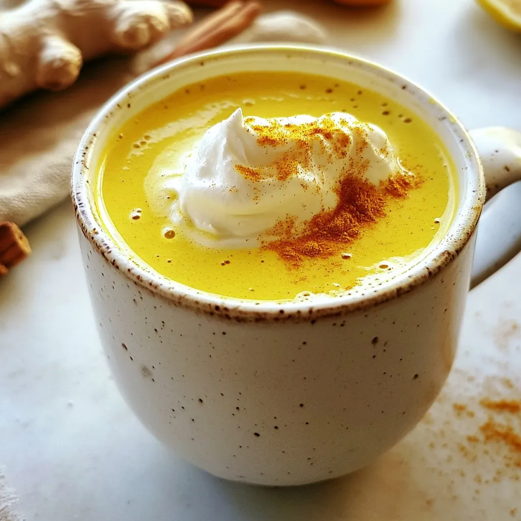 Goldene Milch Turmeric Latte für Gesundheit und Genuss