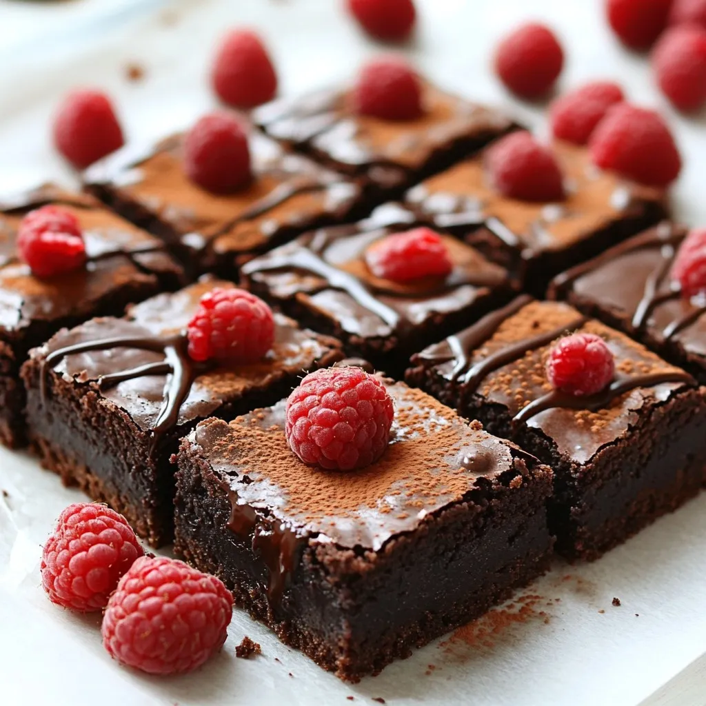 Calorie Fudgy Brownies Köstliche und gesunde Leckerei