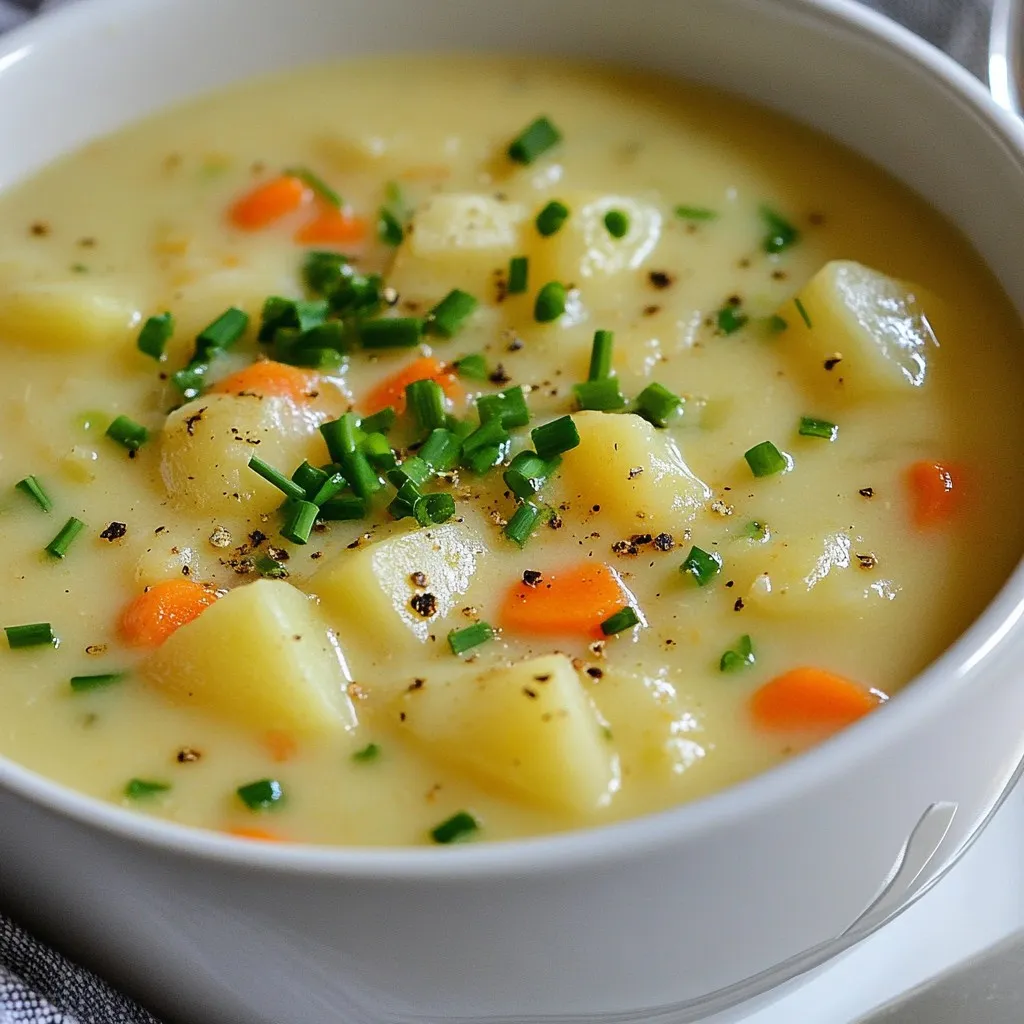 Classic German Potato Soup Herzhaft und Nahrhaft