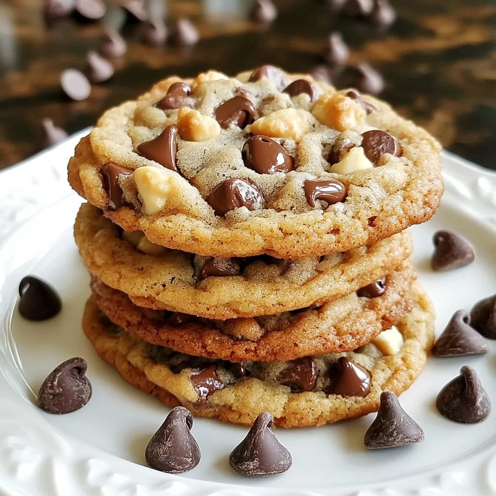 Levain-Style Double Chip Cookies Großer Genuss