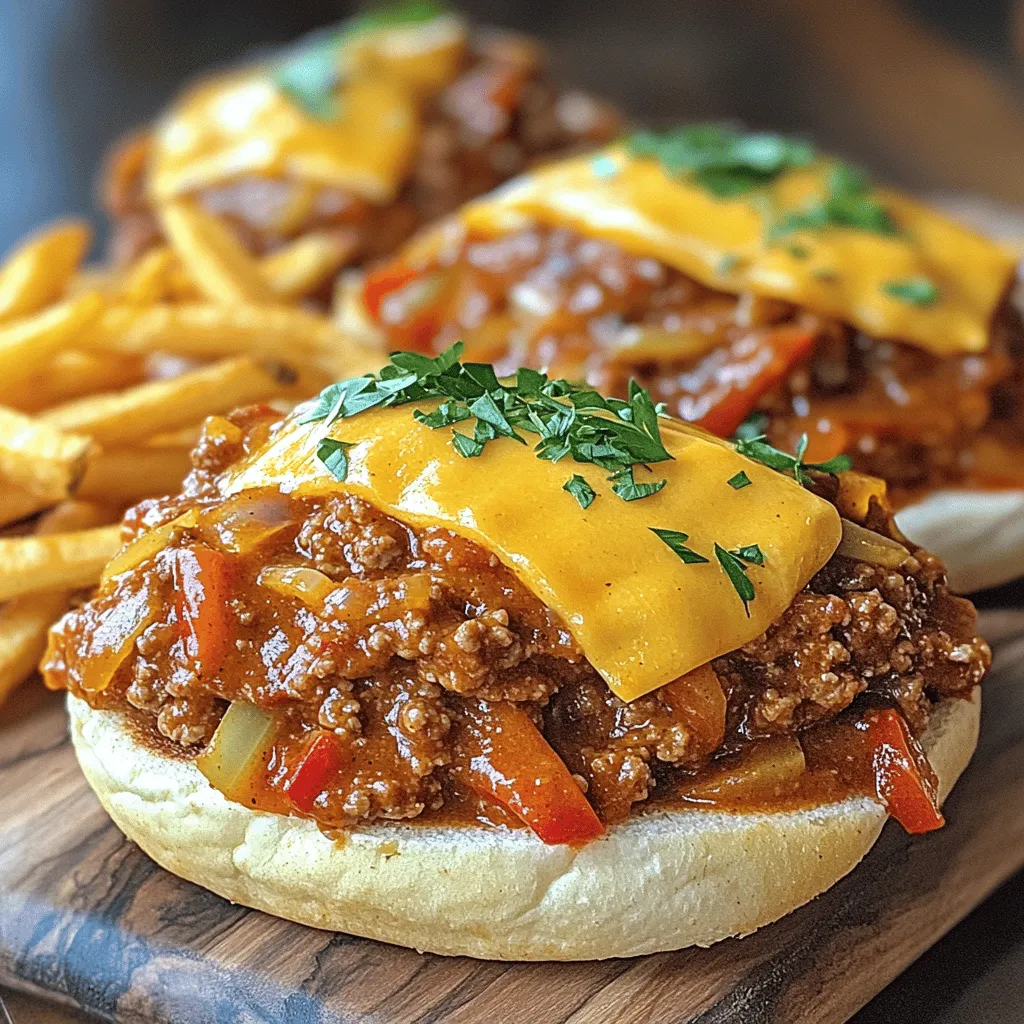 Philly-Inspired Sloppy Joes Leckeres Rezept für Jeden
