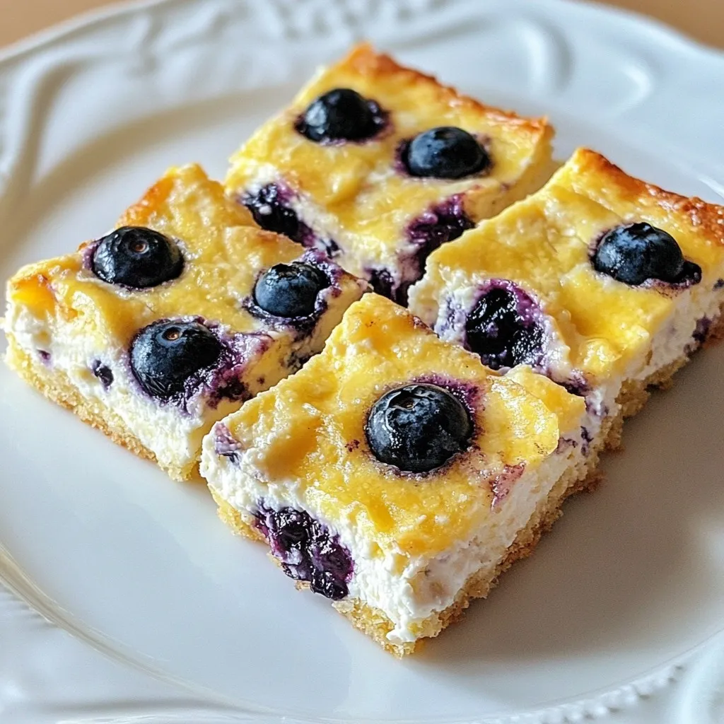 Blaubeer-Hüttenkäse-Protein-Bake Geschmacksvielfalt entdecken