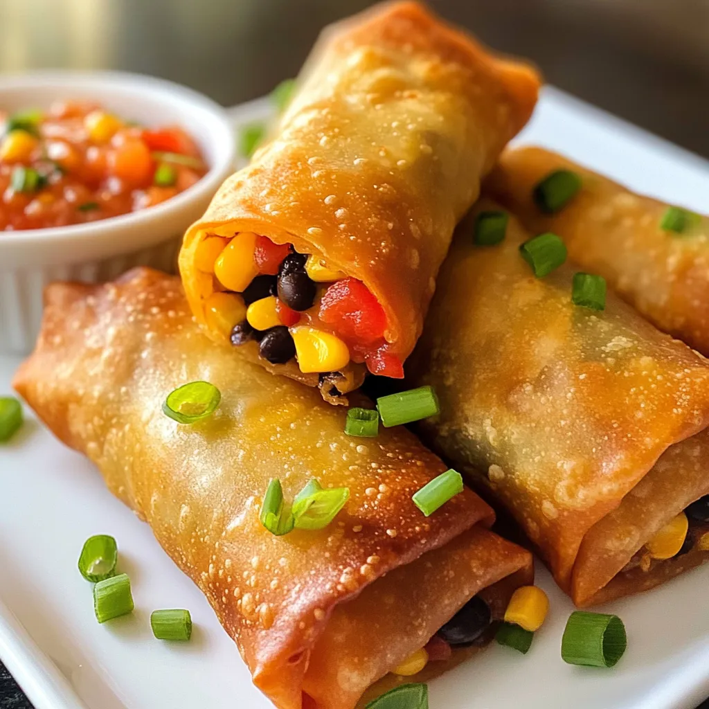 Southwest Egg Rolls Genussvolle Zubereitung Tipps