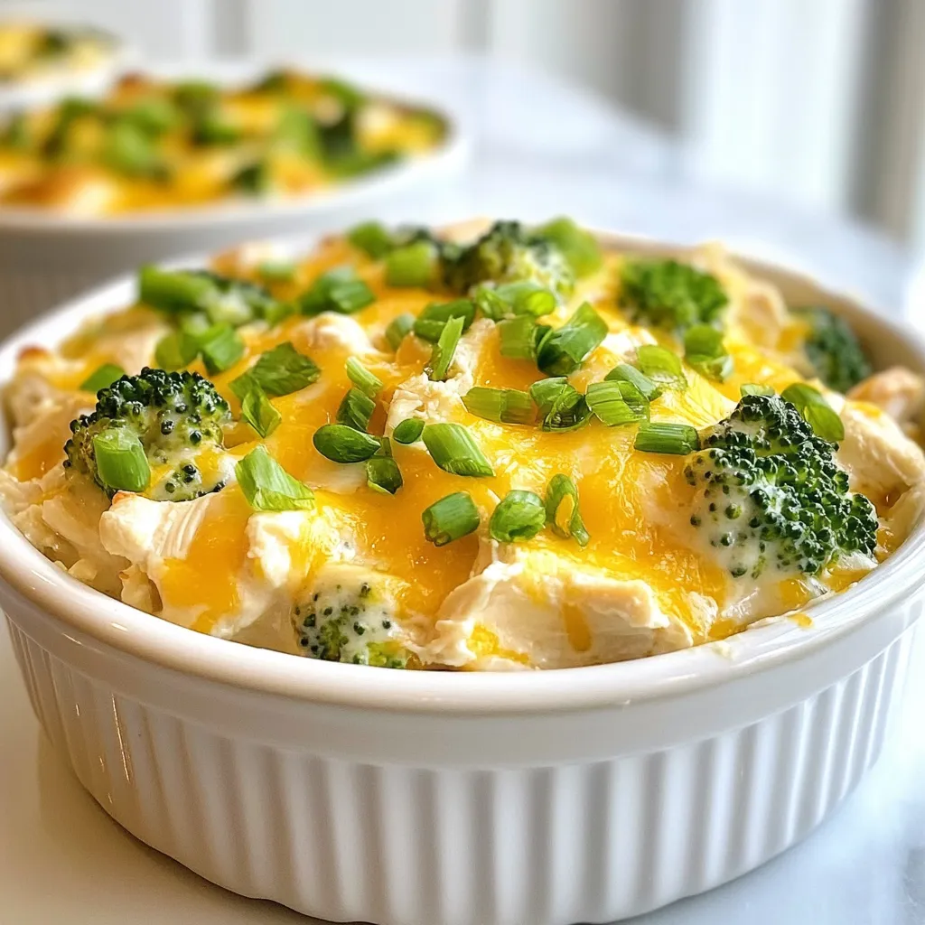 Keto Broccoli Chicken Casserole Schnelle und einfache Mahlzeit