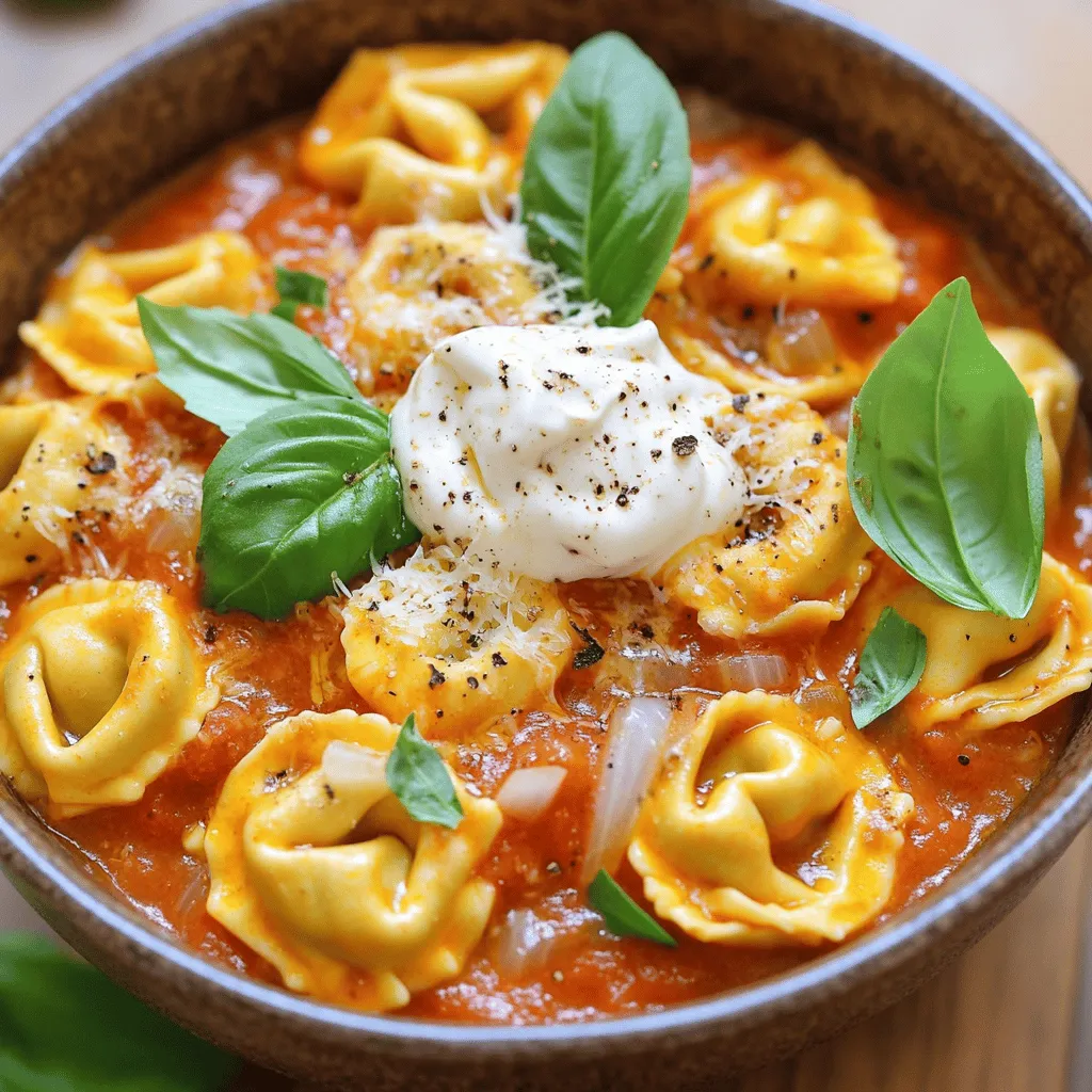 Cremige Crock Pot Tortellini Einfach und Lecker