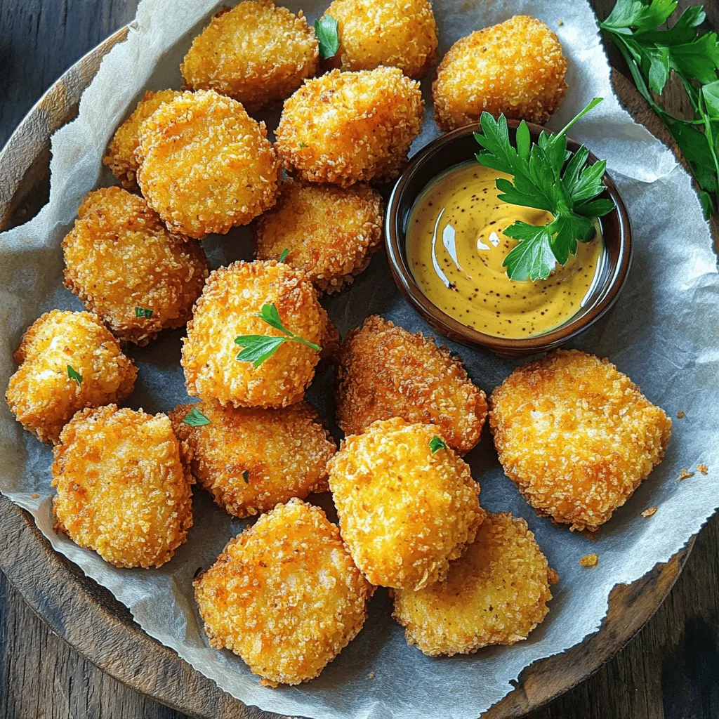 Knusprige Hühnchen-Nuggets Einfache und leckere Rezeptur