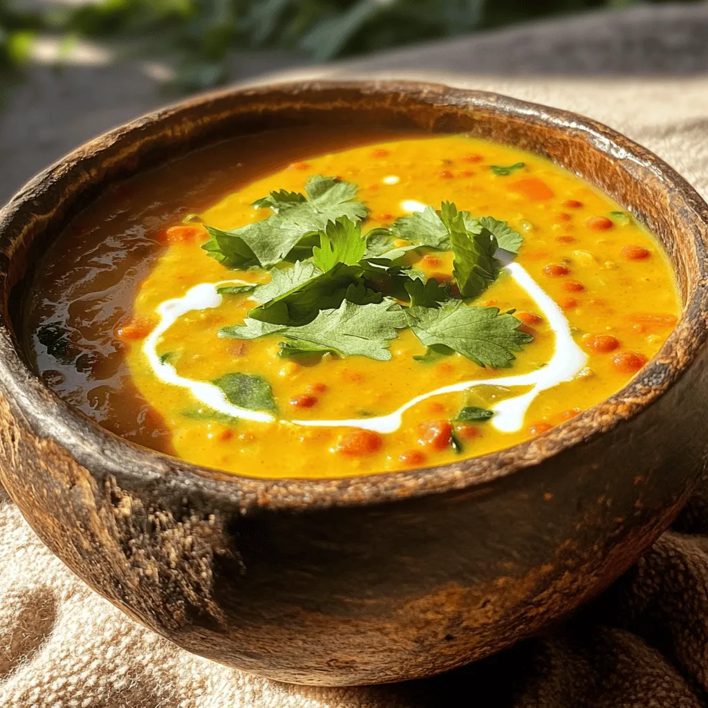 Coconut Curry Lentil Soup Köstliches Rezept Entdecken