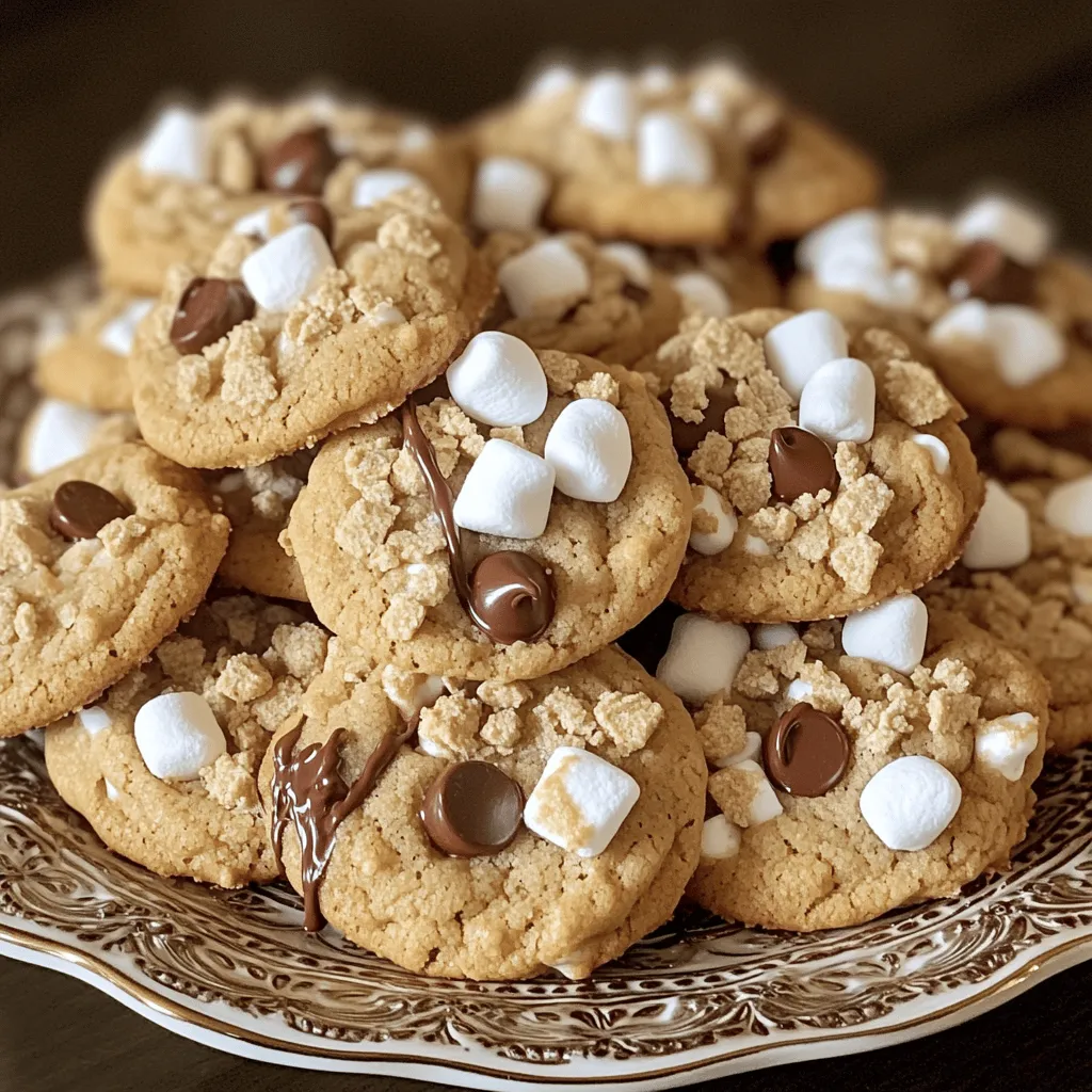 S&#8217;mores Cookies Einfaches und Leckeres Rezept