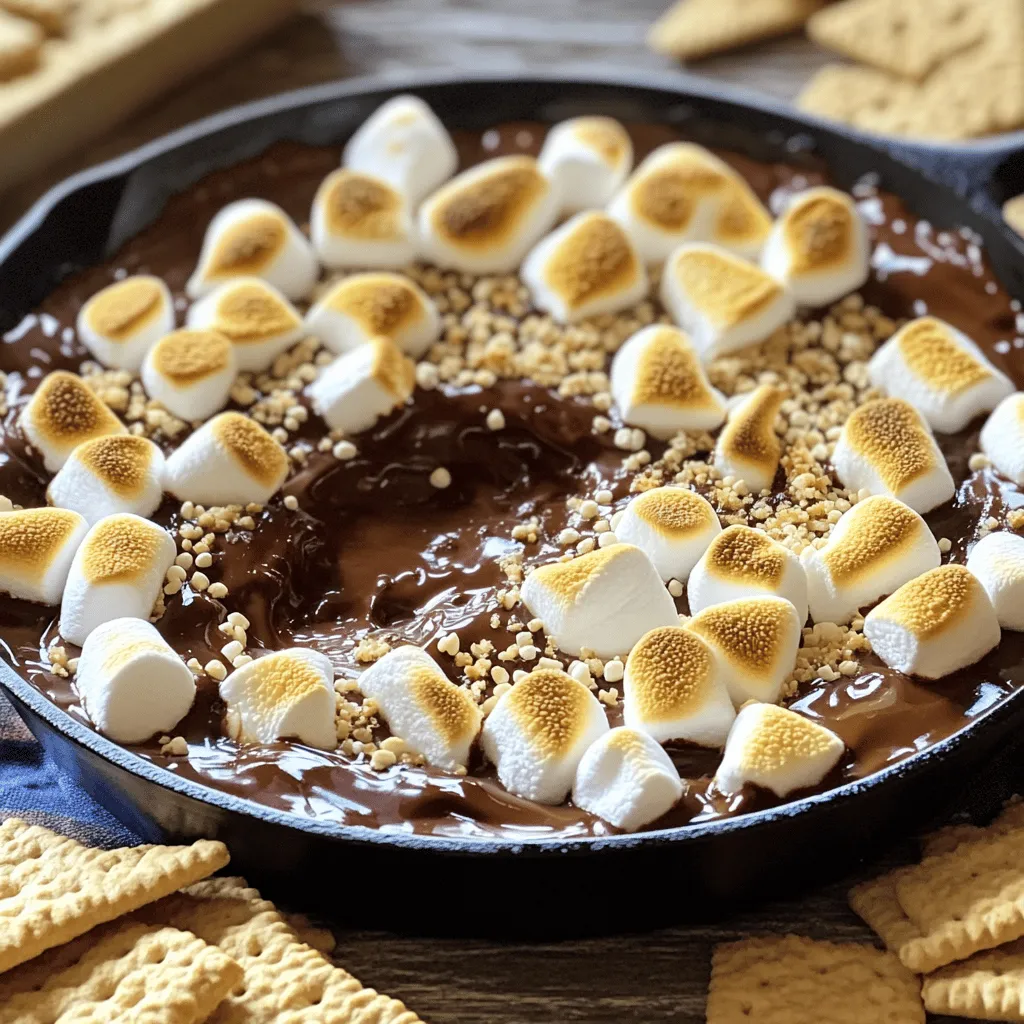 S&#8217;mores Dip köstlich und einfach zubereitet