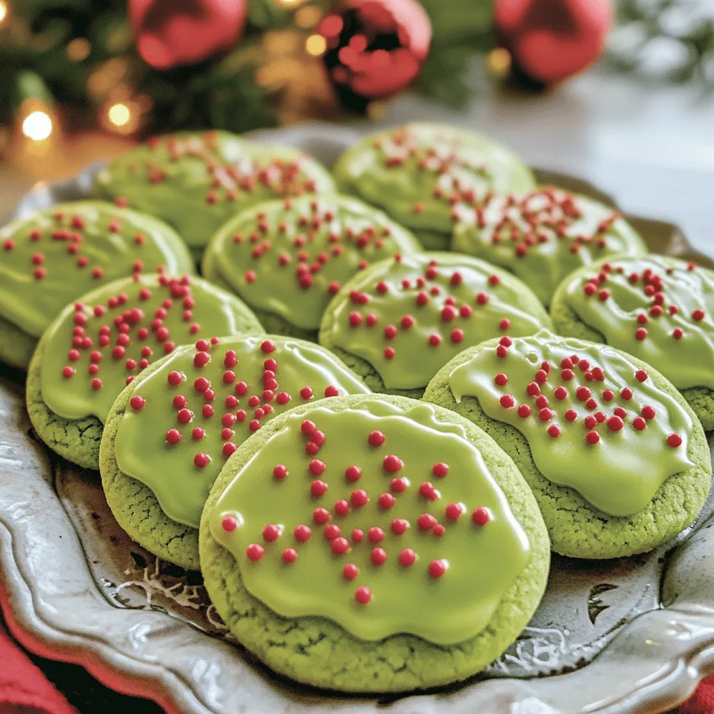 Grinch Sugar Cookies Kreativ und Spaßig Backen