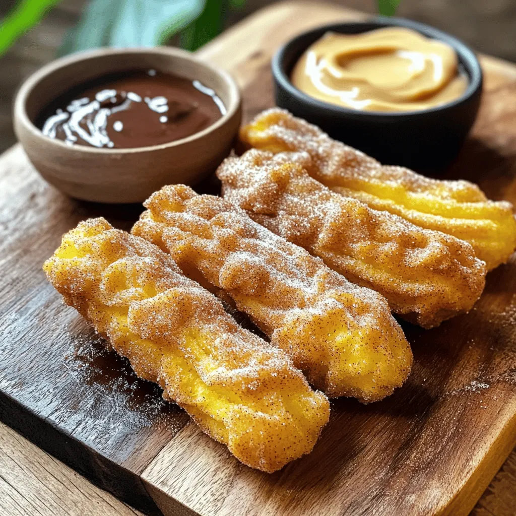 Zimt-Zucker-Churros Einfaches und Leckeres Rezept