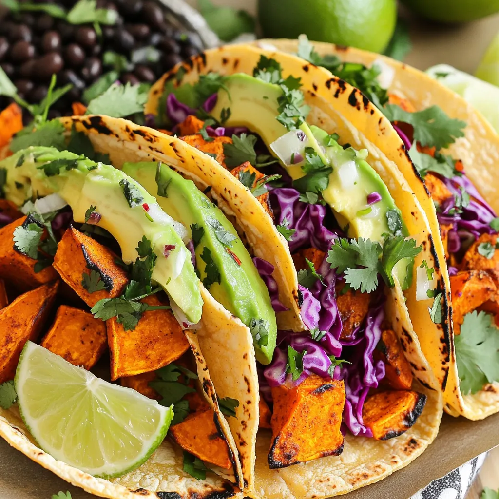 Smoky Chipotle Sweet Potato Tacos Schnelle Idee