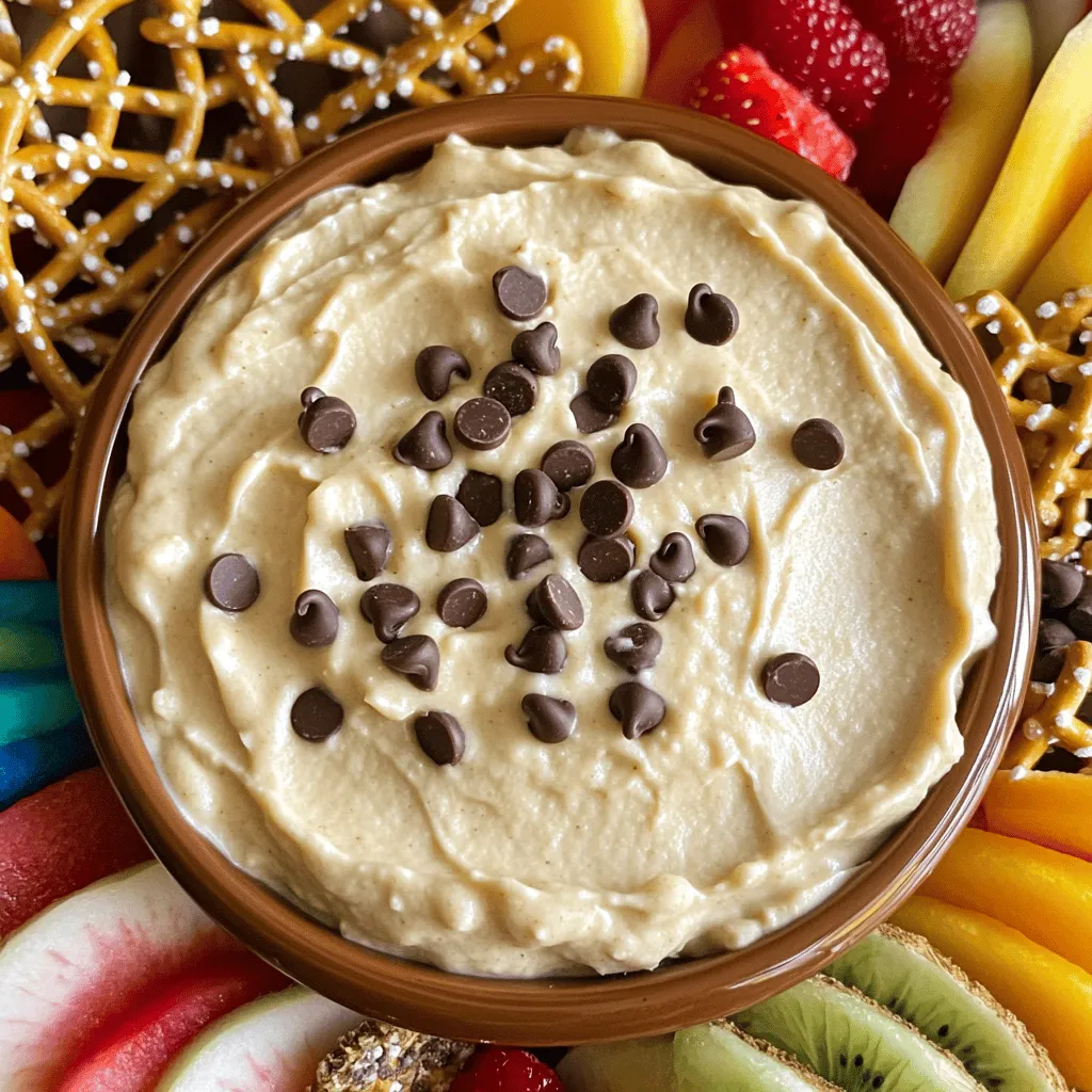 Schmackhafter Chocolate Chip Cookie Dough Dip Rezept