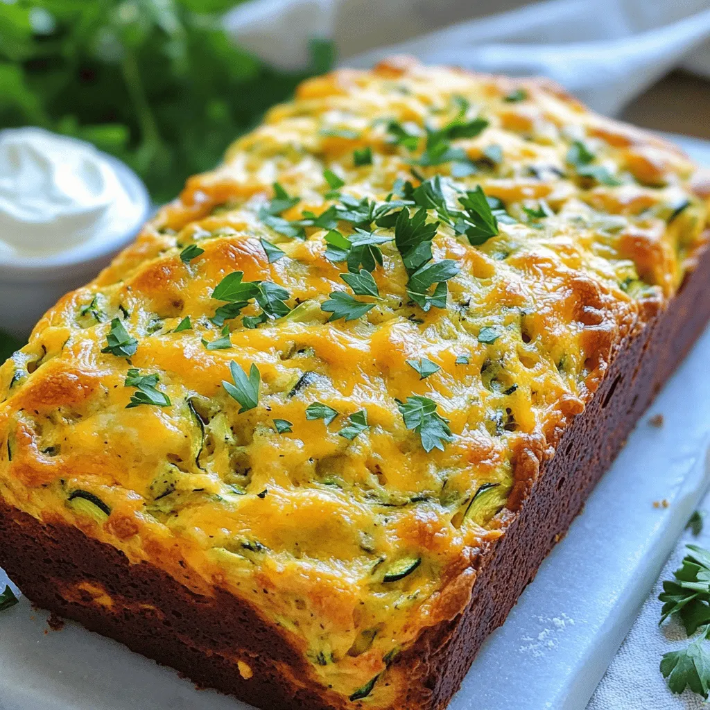 Käse-Zucchini-Brot Einfach und Köstlich Genießen