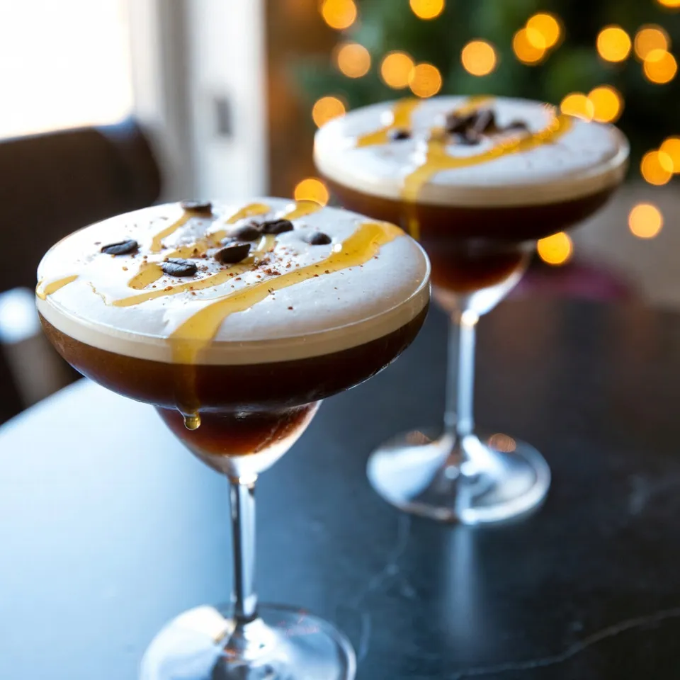 Holiday Espresso Martini Köstlicher Partydrink
