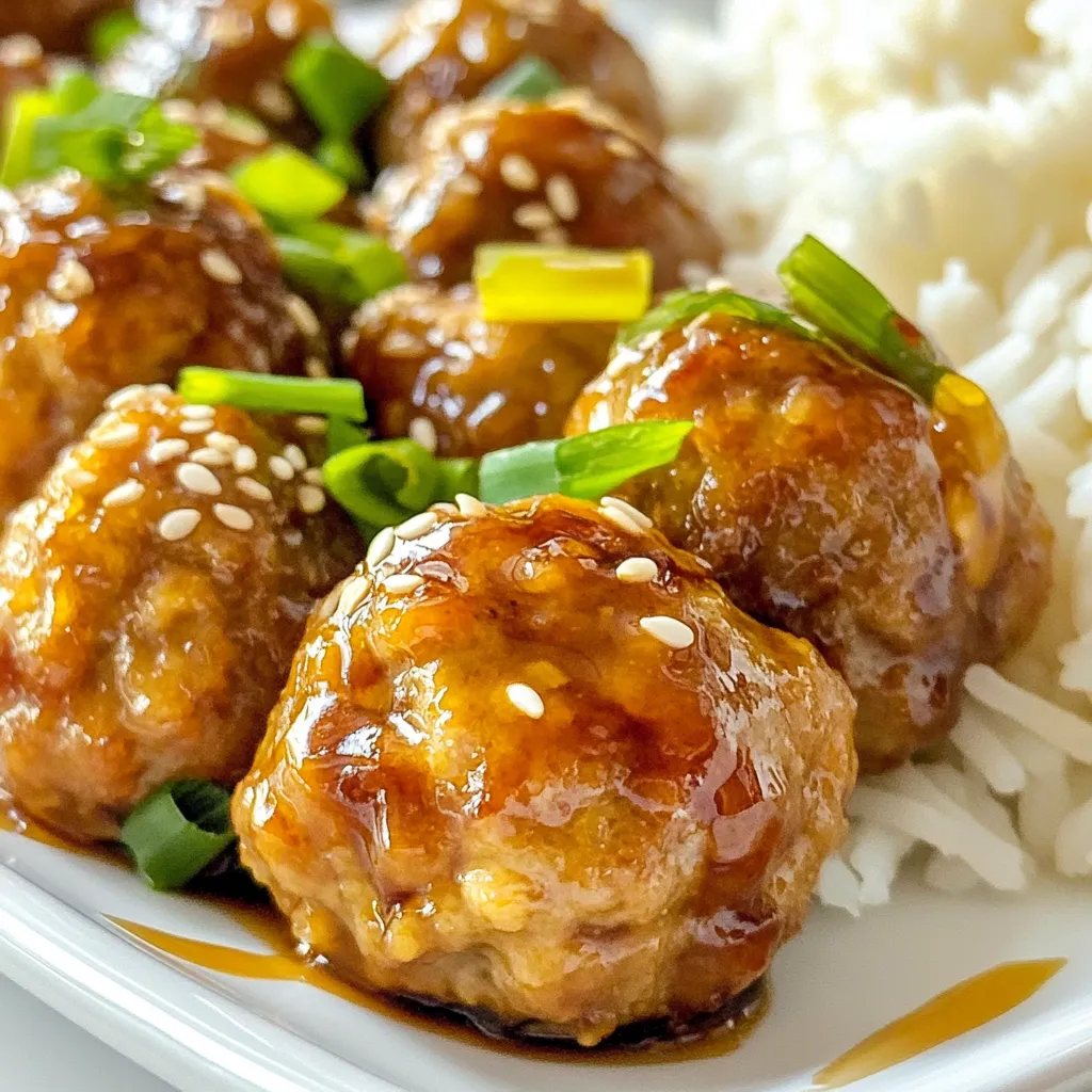 Crockpot Asian Meatballs Schnelle und köstliche Mahlzeit