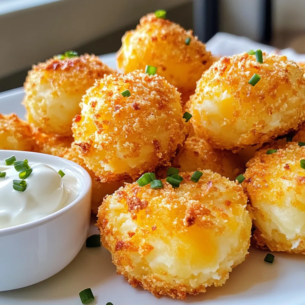 Knusprige Kartoffelkäsepuffs mit Herzhaftem Genuss