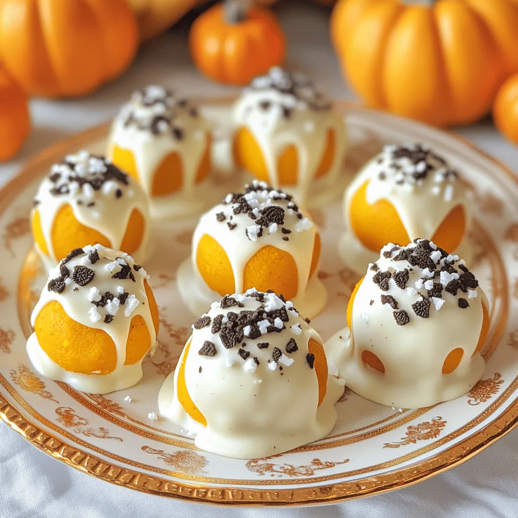 Kürbis Oreo Truffles Verführerische Geschmacksexplosion