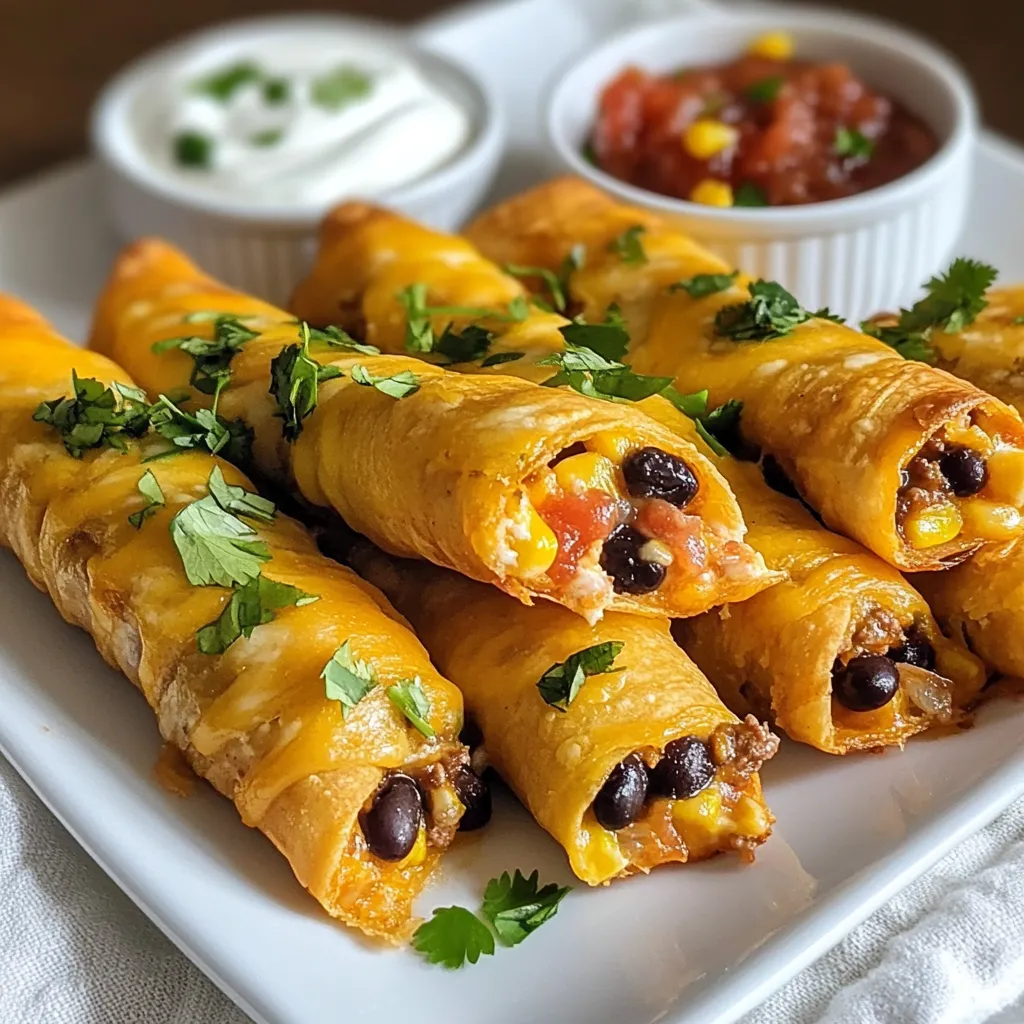 Käse Taco Stäbchen Schnelle und leckere Grillidee