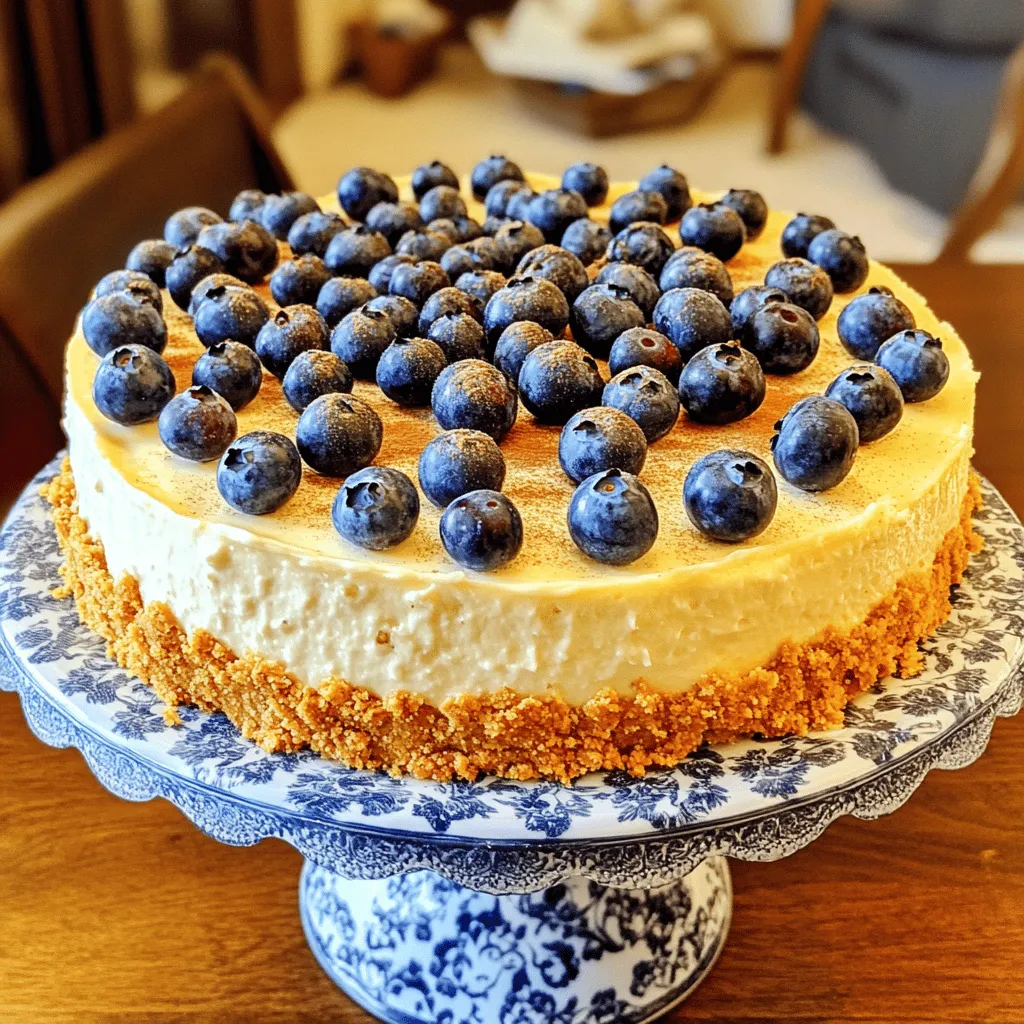Für einen großartigen Blueberry Cobbler Cheesecake benötigst du: