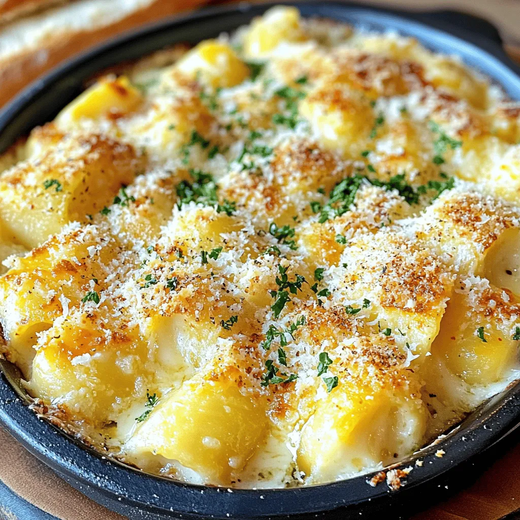 Leckeres Knoblauch-Garnelen-Gratin Rezept Einfach Zubereiten