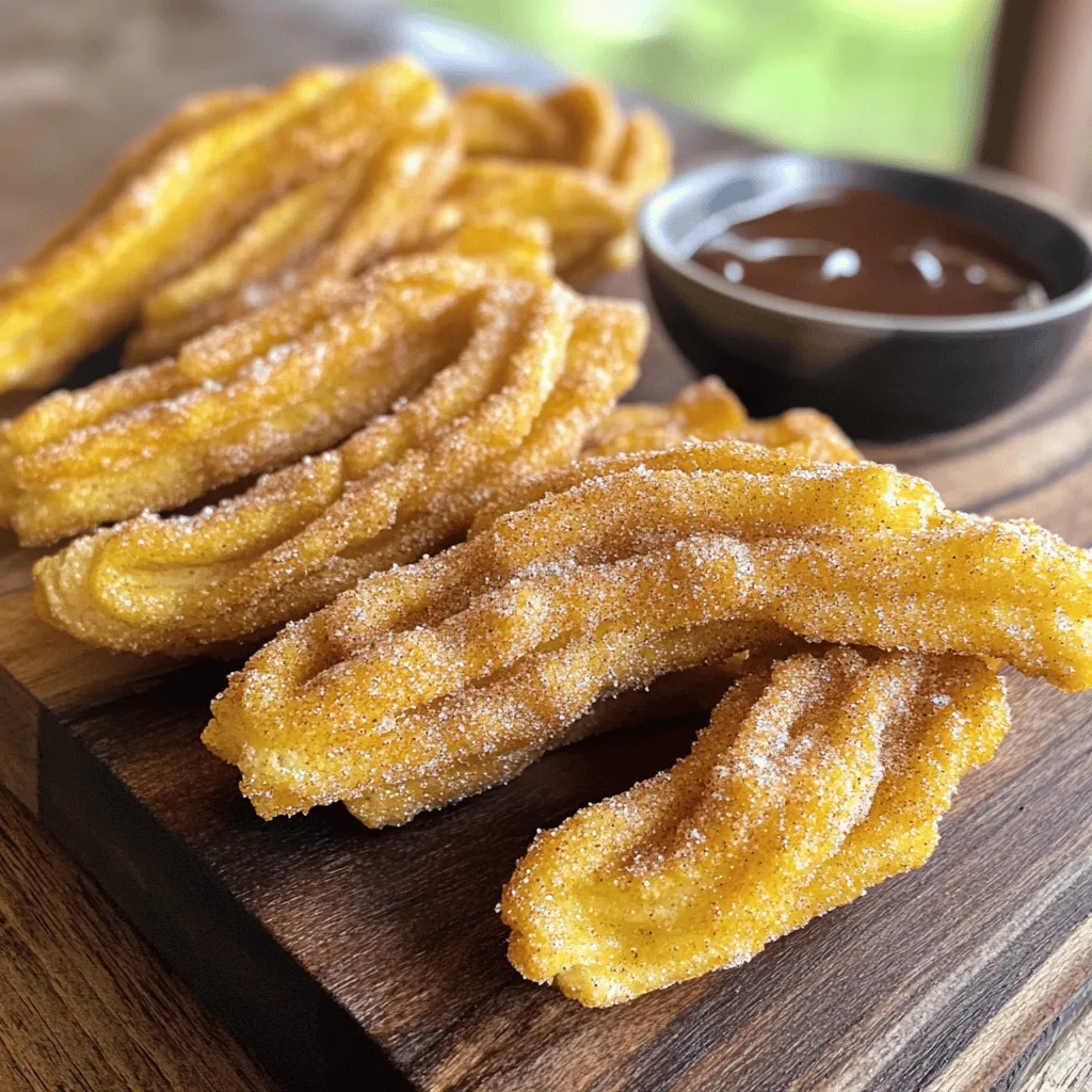 Zimt-Zucker-Churros Einfache und köstliche Leckerei