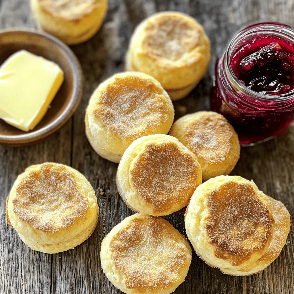 Mini English Muffins Herzhaft und Einfache Rezeptideen