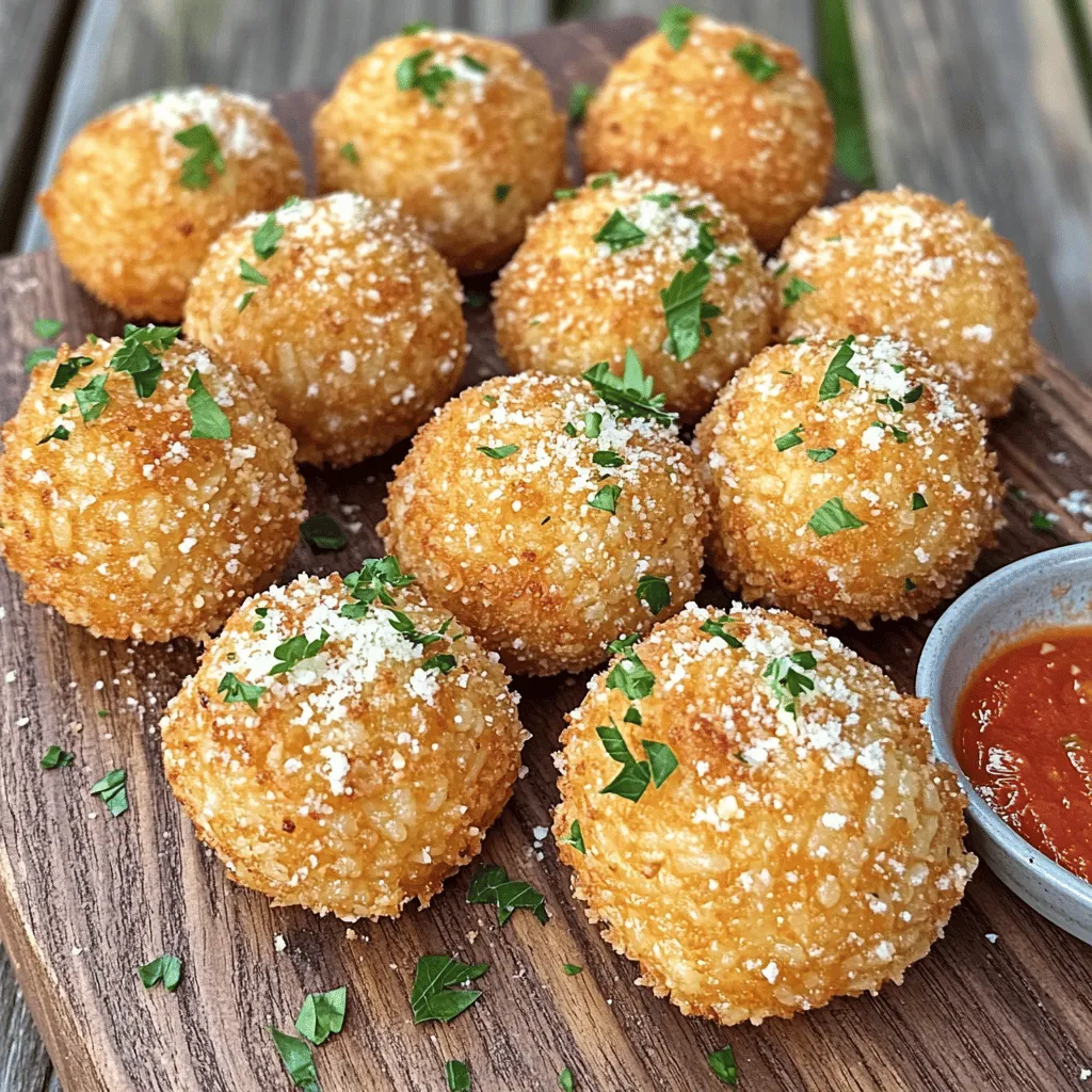Einfache knusprige Reisbällchen schnell zubereiten