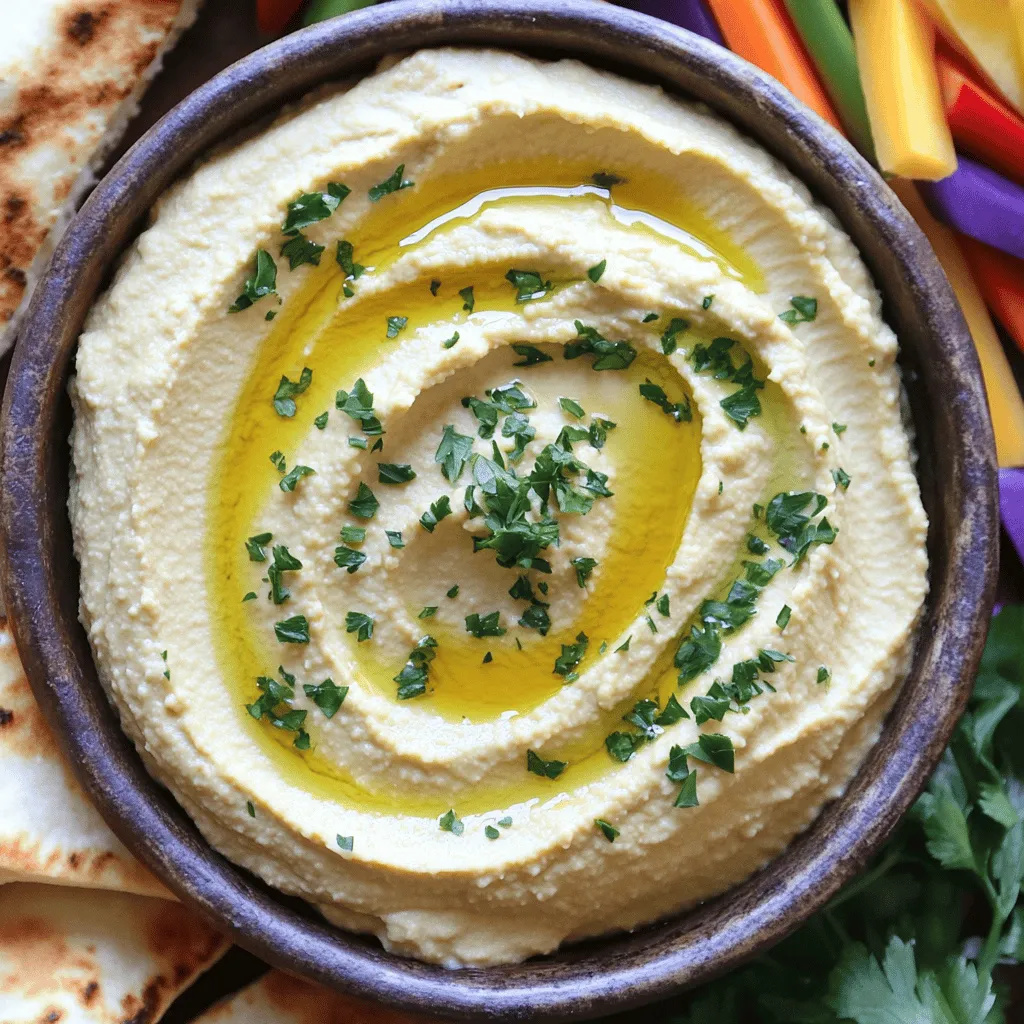 Einfache Hummus Rezept Schnelles und Gesundes Gericht