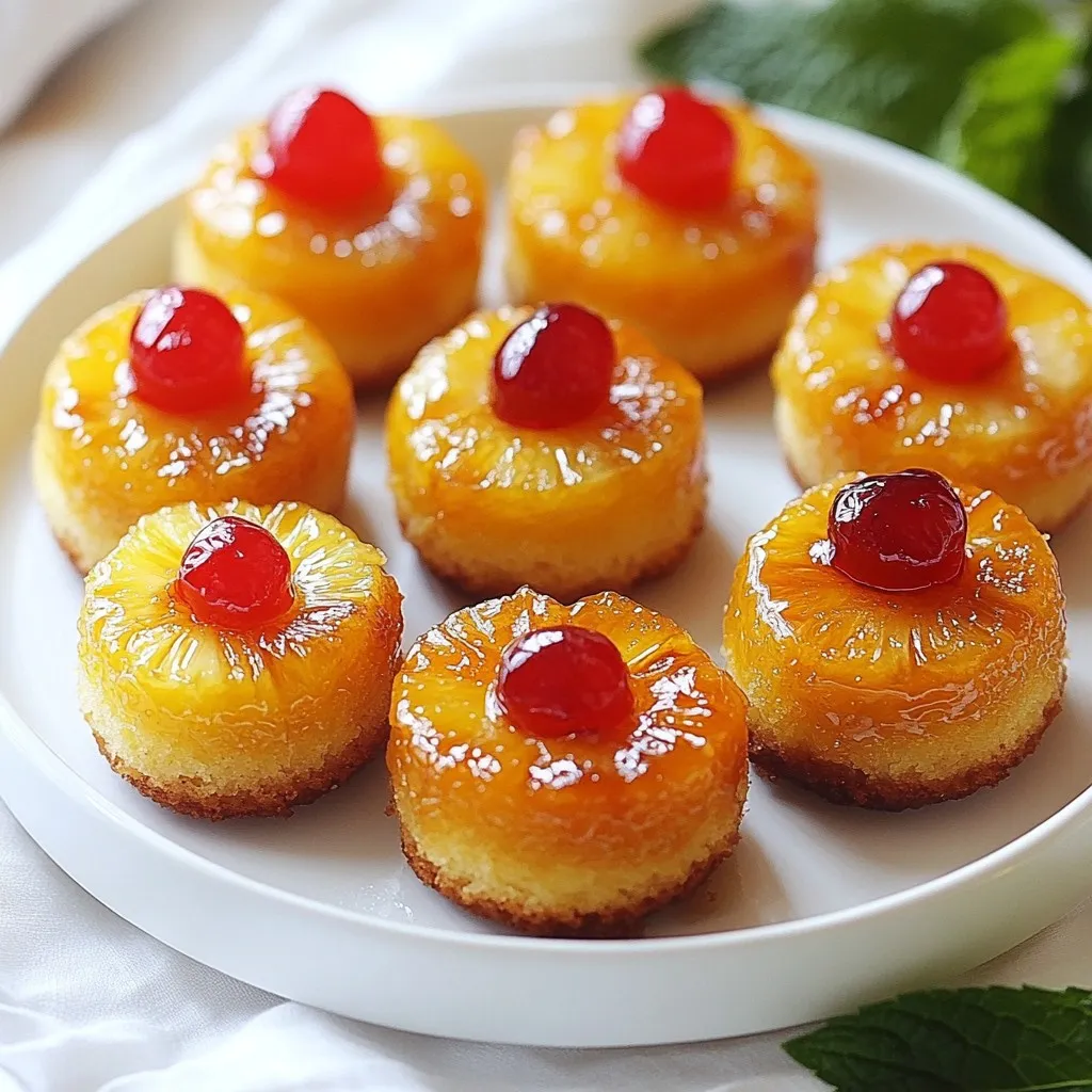 Bisschen Ananas-Unten-Küchlein Einfaches Rezept