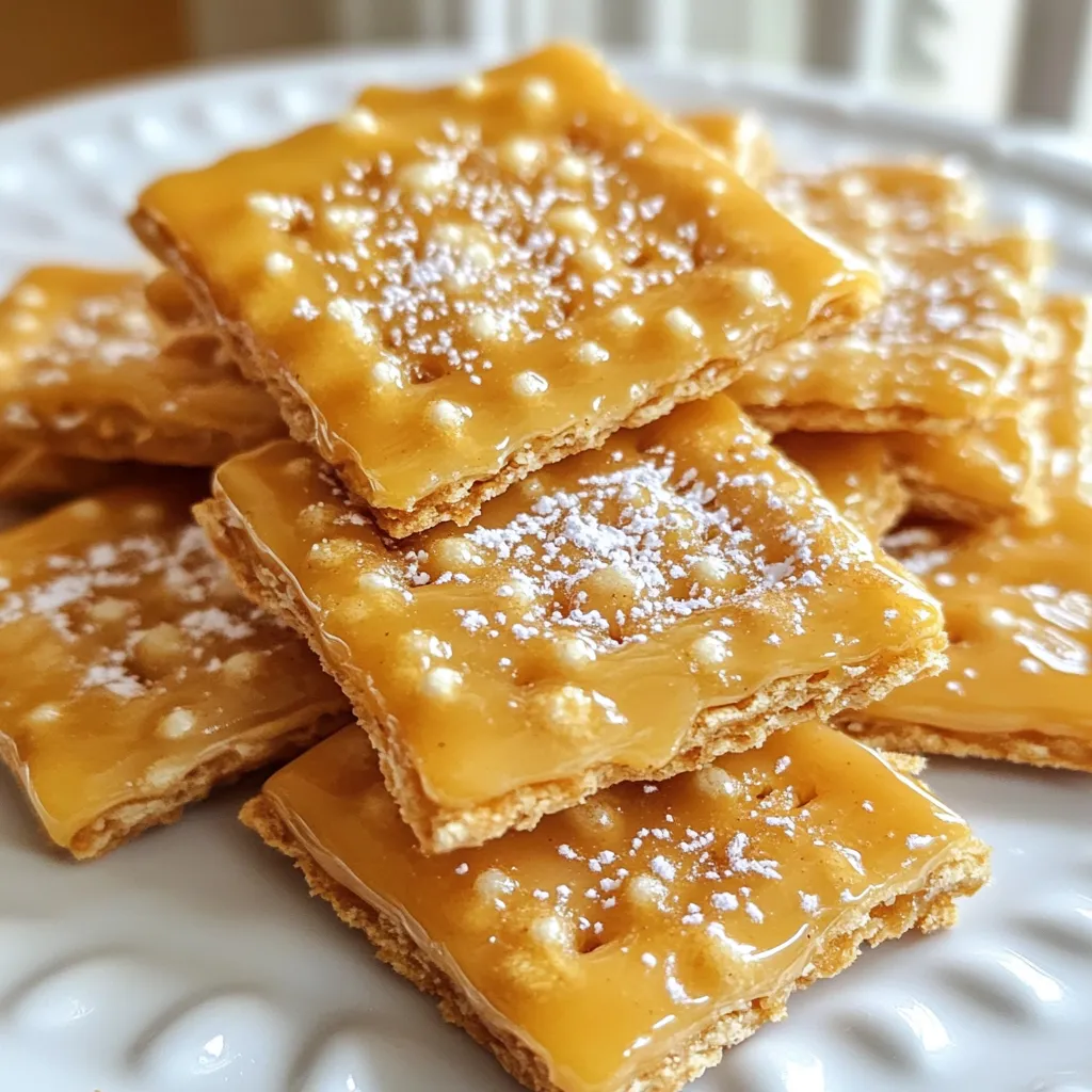 Churro Cracker Candy Einfaches und Leckeres Rezept