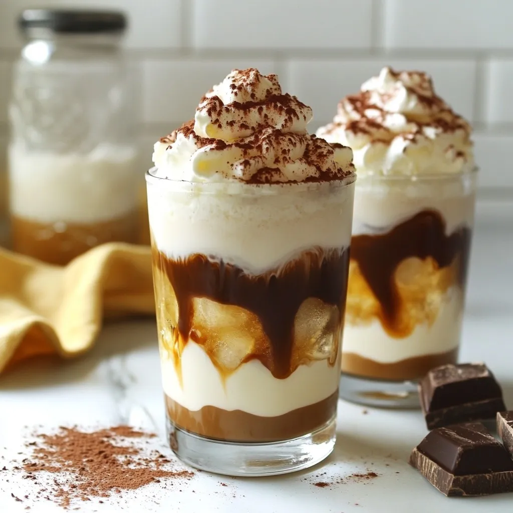 Baileys Dessert White Russian Einfach und Lecker Genießen