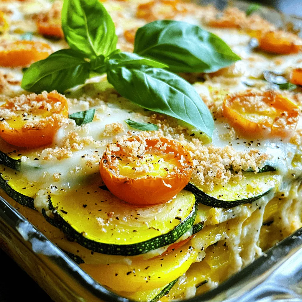 Zucchini-Kürbis-Auflauf Kraftvoll und Schmackhaft