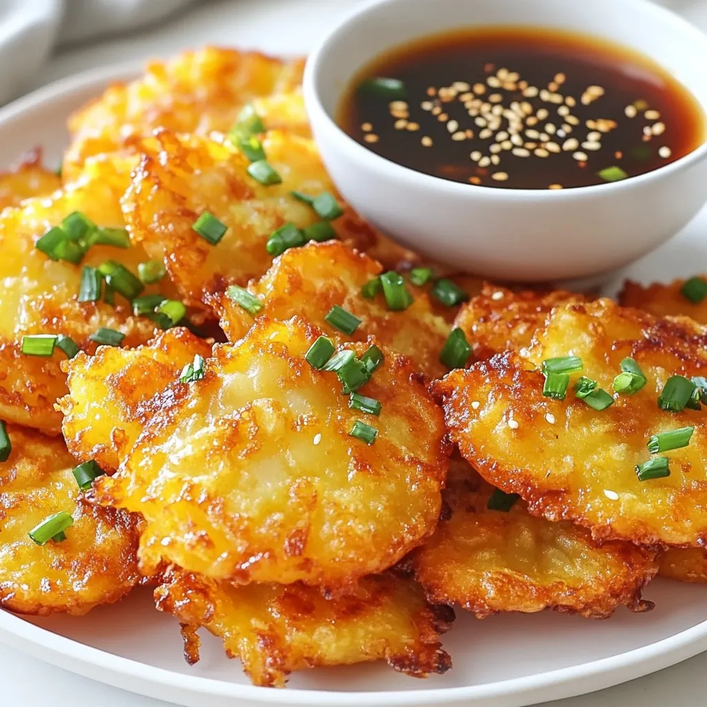 Korean Gamjajeon Potato Pancakes Schmackhafte Rezepte